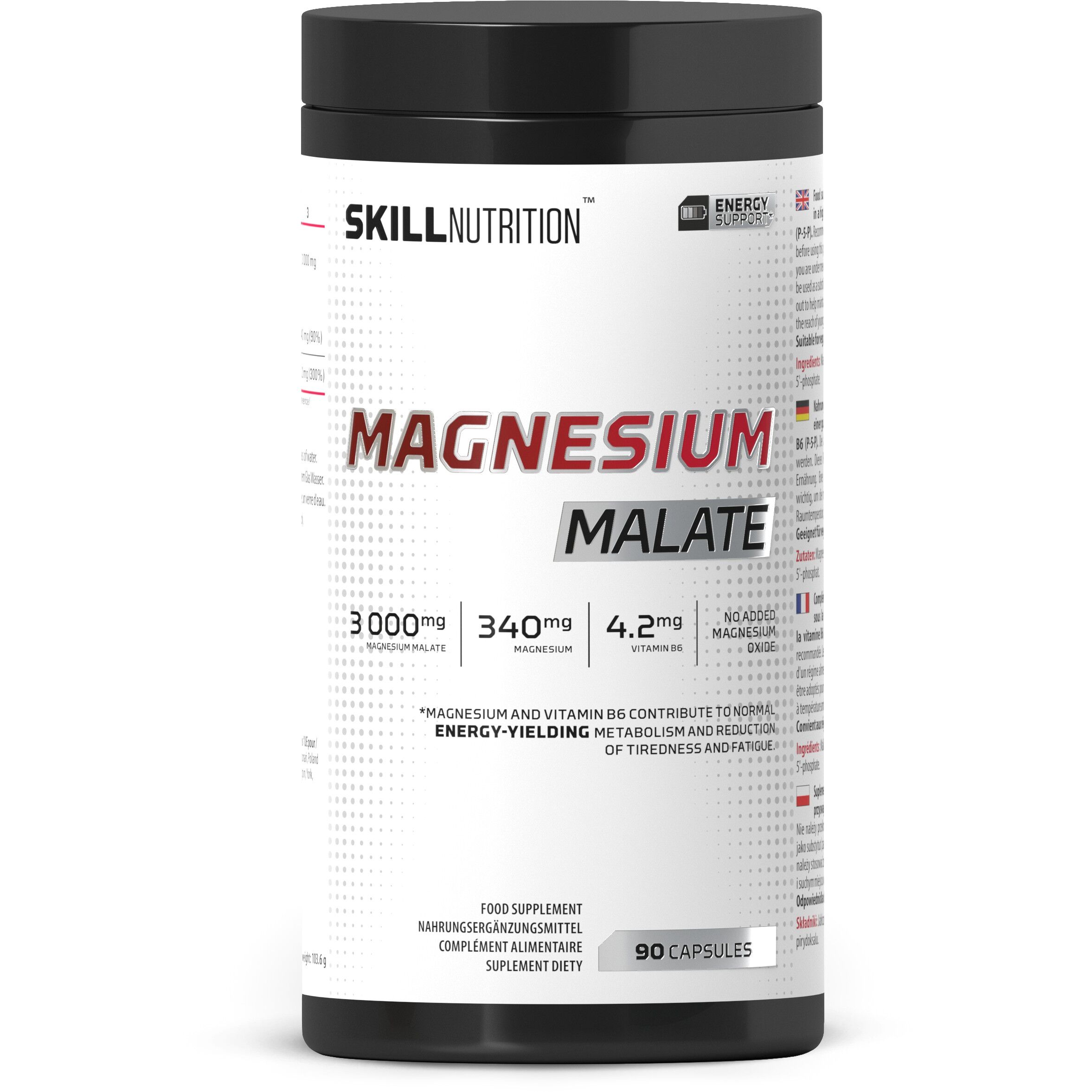 Malato di magnesio - 90 capsule - Viking Supplements