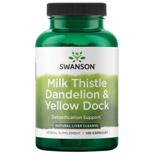 Cardo mariano, tarassaco e romice - 120 capsule - Viking Supplements