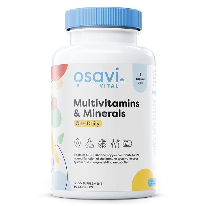 Multivitaminici e minerali One Daily - 60 capsule - Viking Supplements
