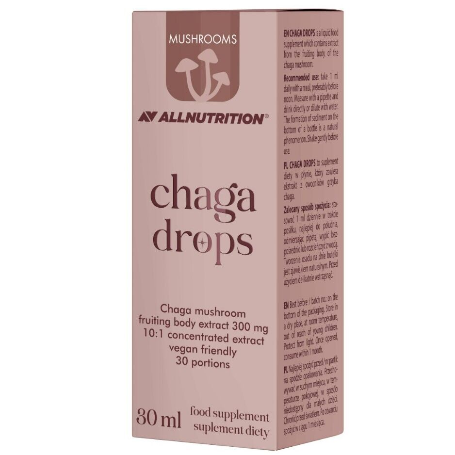 Gocce ai funghi Chaga