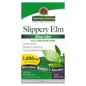 NATURE'S ANSWER Slippery Elm Extract (60 ml / 2 fl. oz.) - Viking Supplements