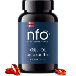 NFO Krill Oil Astaxanthin (60 caps) - Viking Supplements