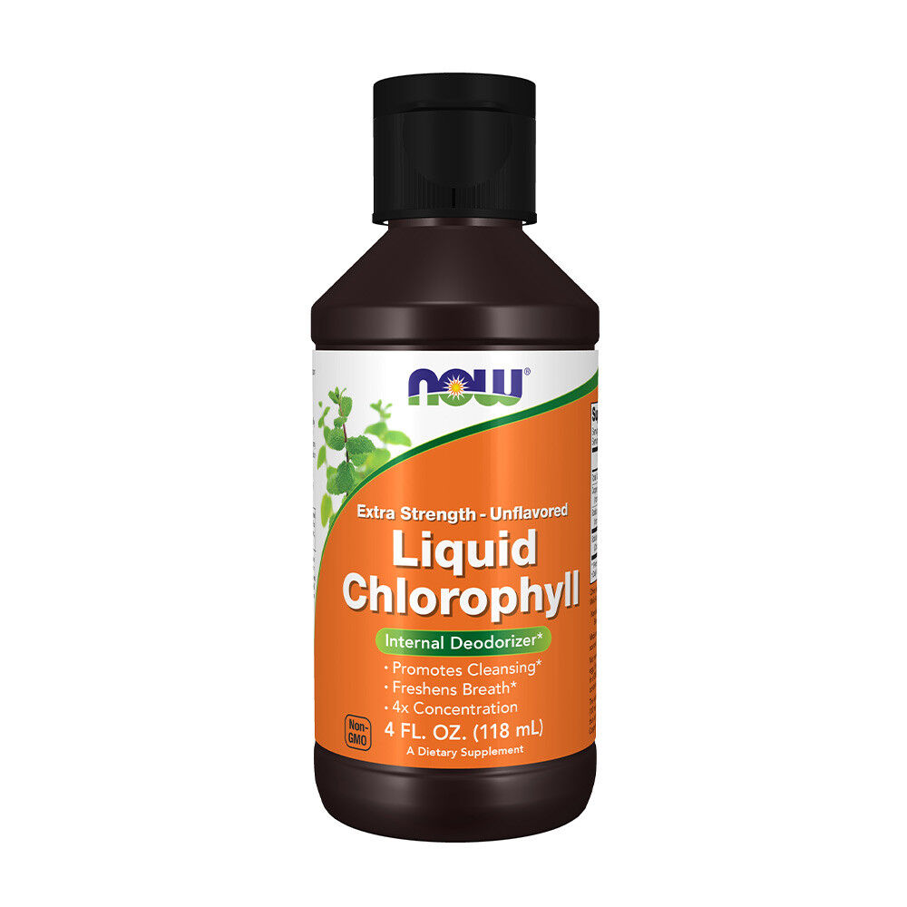 NOW Clorofilla liquida extra forte (4 fl. oz.) - Viking Supplements