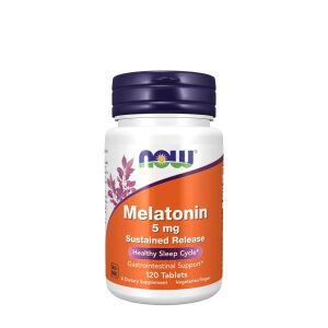 NOW Melatonina 5 mg a rilascio prolungato (120 compresse) - Viking Supplements