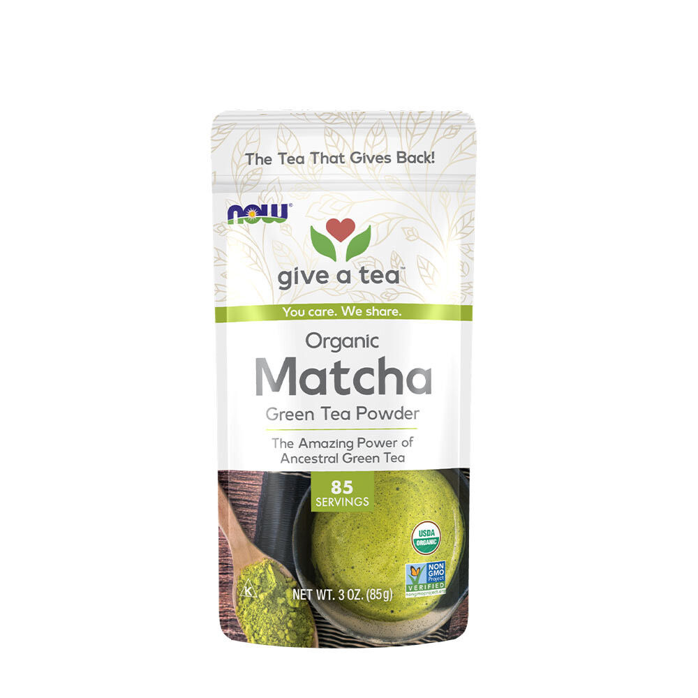 Tè verde Matcha biologico in polvere NOW (3 Oz.) - Viking Supplements
