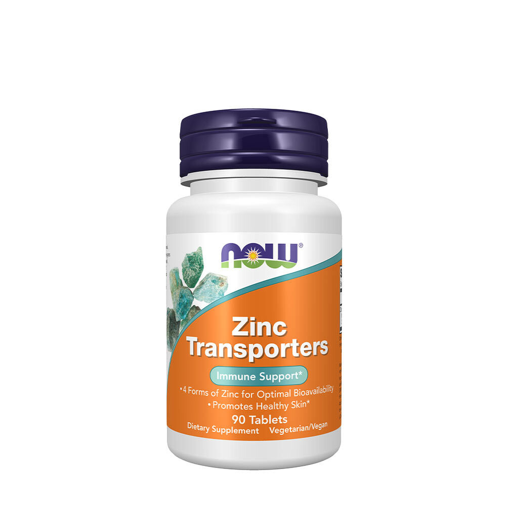 NOW Zinc Transporters 22 mg (90 compresse) - Viking Supplements