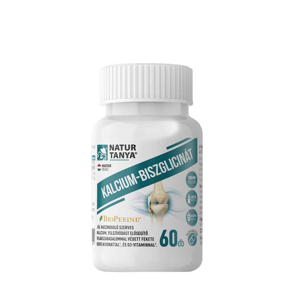 Natur Tanya Bisglicinato di calcio (60 compresse) - Viking Supplements