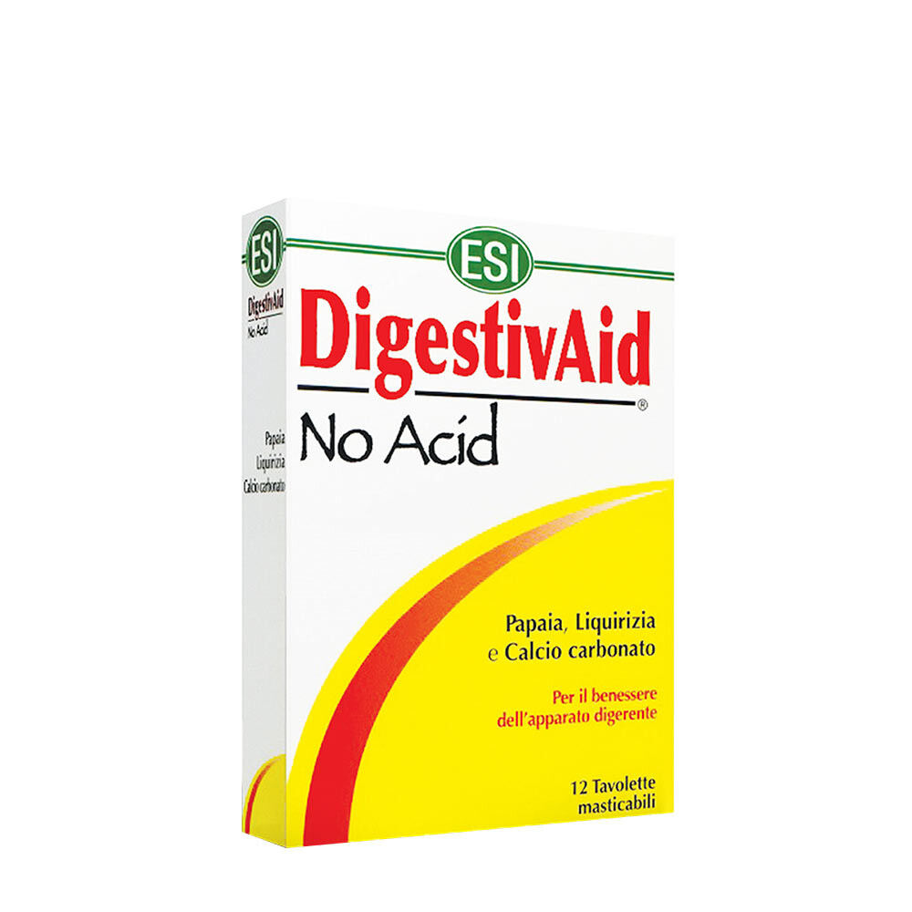 Natur Tanya ESI® DigestivAid No Acid - Basta con l'acidità! (12 compresse) - Viking Supplements