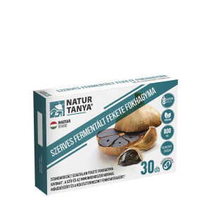 Natur Tanya Fermented Black Garlic 800 mg (30 Capsules) - Viking Supplements