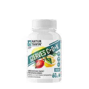 Natur Tanya Organic C+D+K (60 Tablets) - Viking Supplements