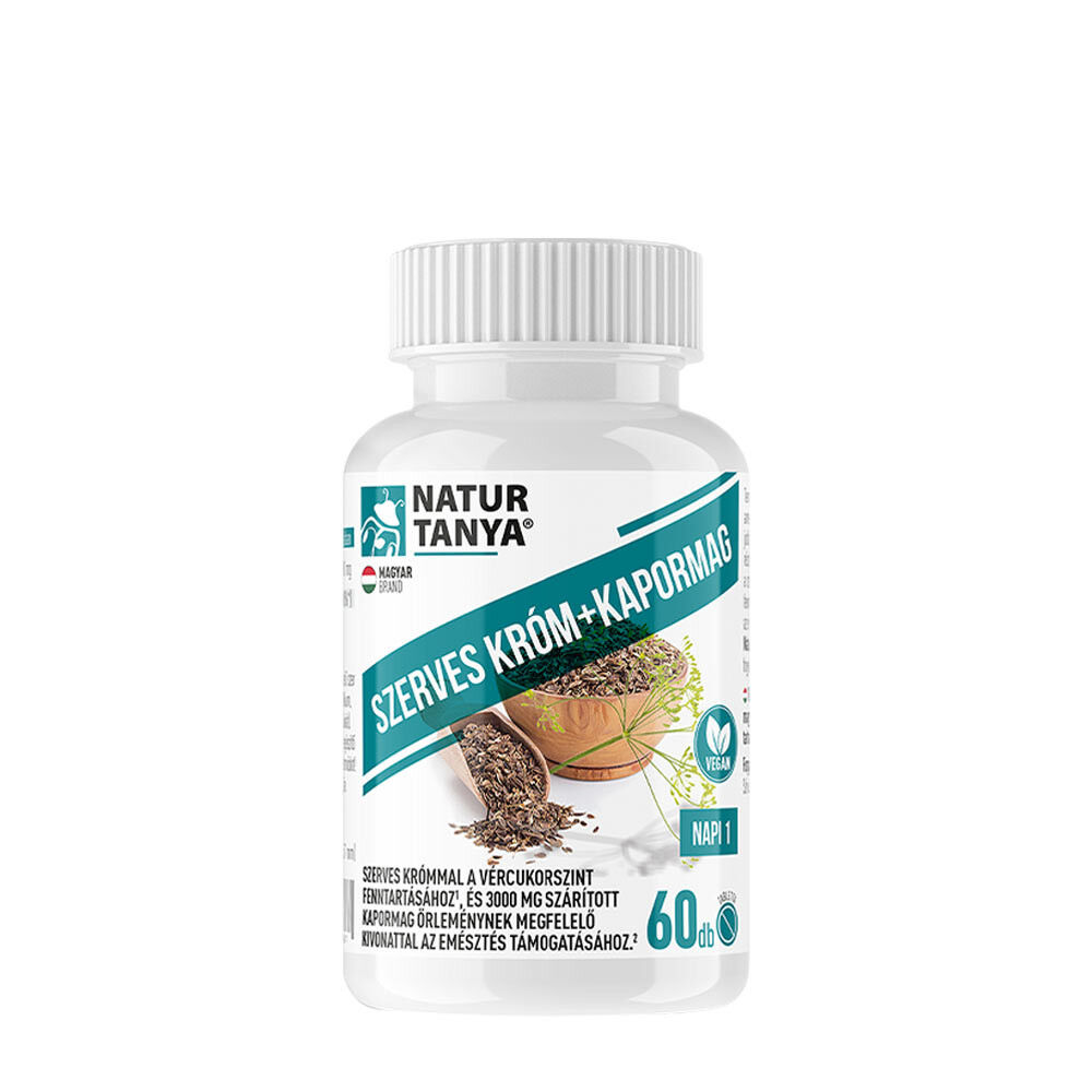 Natur Tanya Organic Chromium+Copper Core Concentrate (60 Tablets) - Viking Supplements