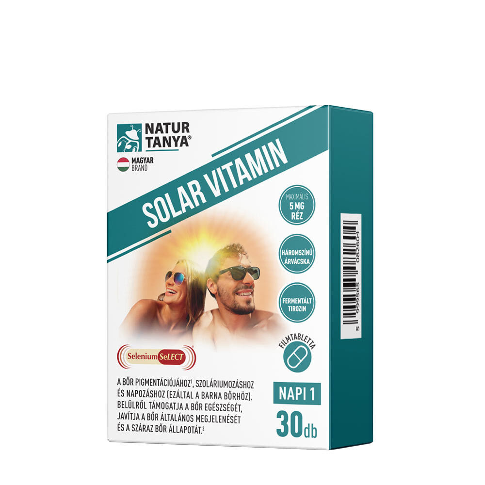 Natur Tanya Solar Vitamin (30 compresse) - Viking Supplements