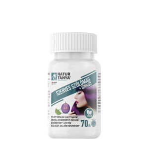 Natur Tanya - Semi d'uva biologici e Ginkgo biloba (70 compresse) - Viking Supplements
