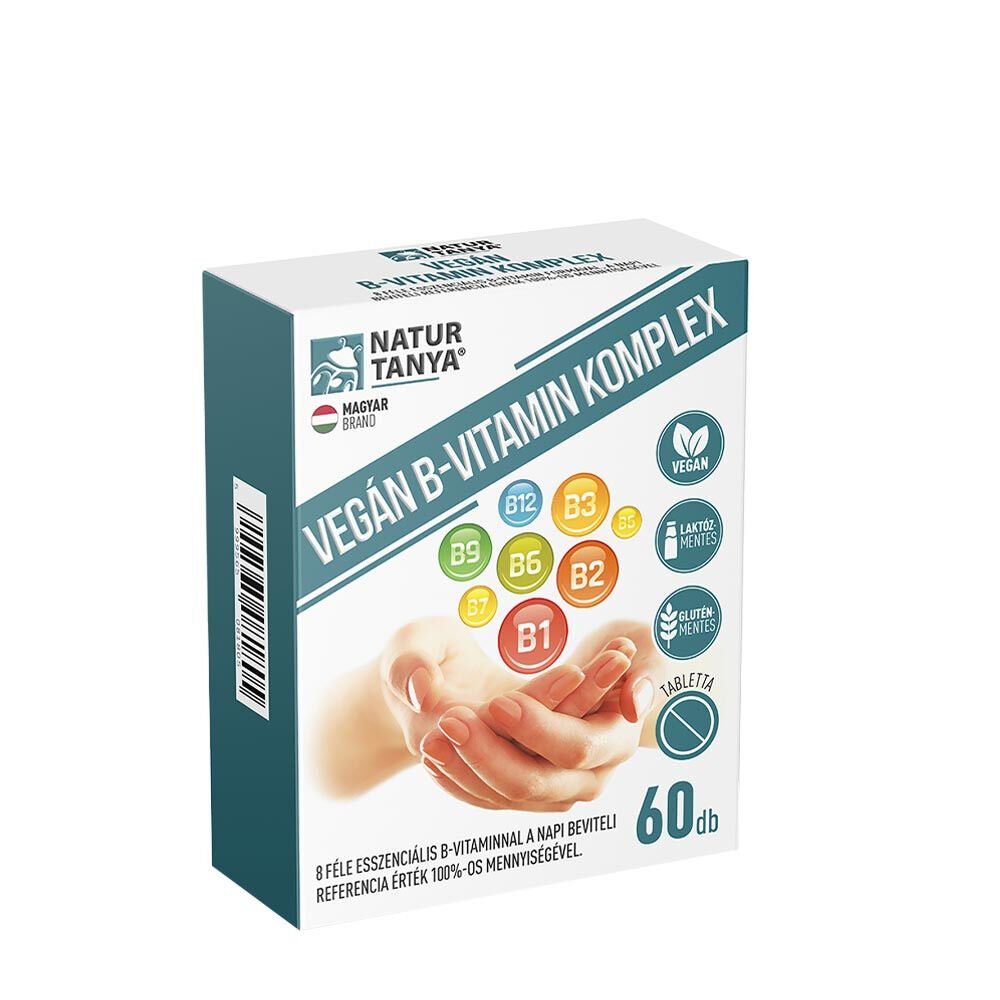 Natur Tanya Complesso vitaminico B vegano (60 compresse) - Viking Supplements