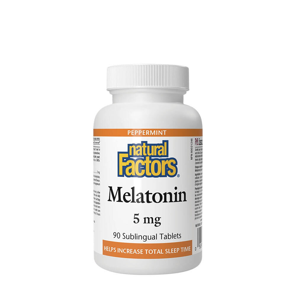 Natural Factors Melatonina 5 mg (90 compresse)