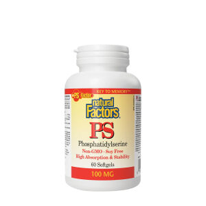 Natural Factors PS FOSFATIDILSERINA 100 MG (60 capsule molli) - Viking Supplements