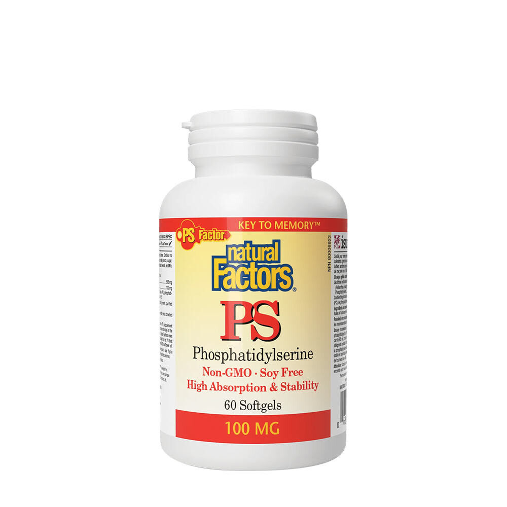 Natural Factors PS FOSFATIDILSERINA 100 MG (60 capsule molli) - Viking Supplements