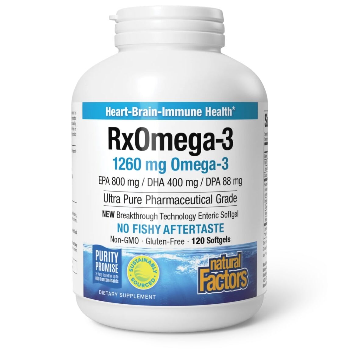 Natural Factors Rx Omega-3 Factors 120 capsule molli - Viking Supplements