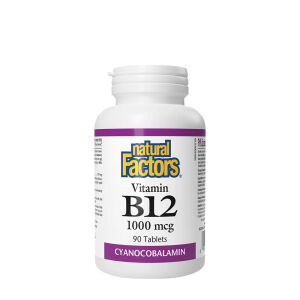 Natural Factors Vitamina B12 1000 mcg (90 compresse) - Viking Supplements