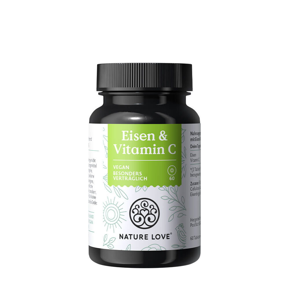 Nature Love Ferro e Vitamina C (60 compresse) - Viking Supplements
