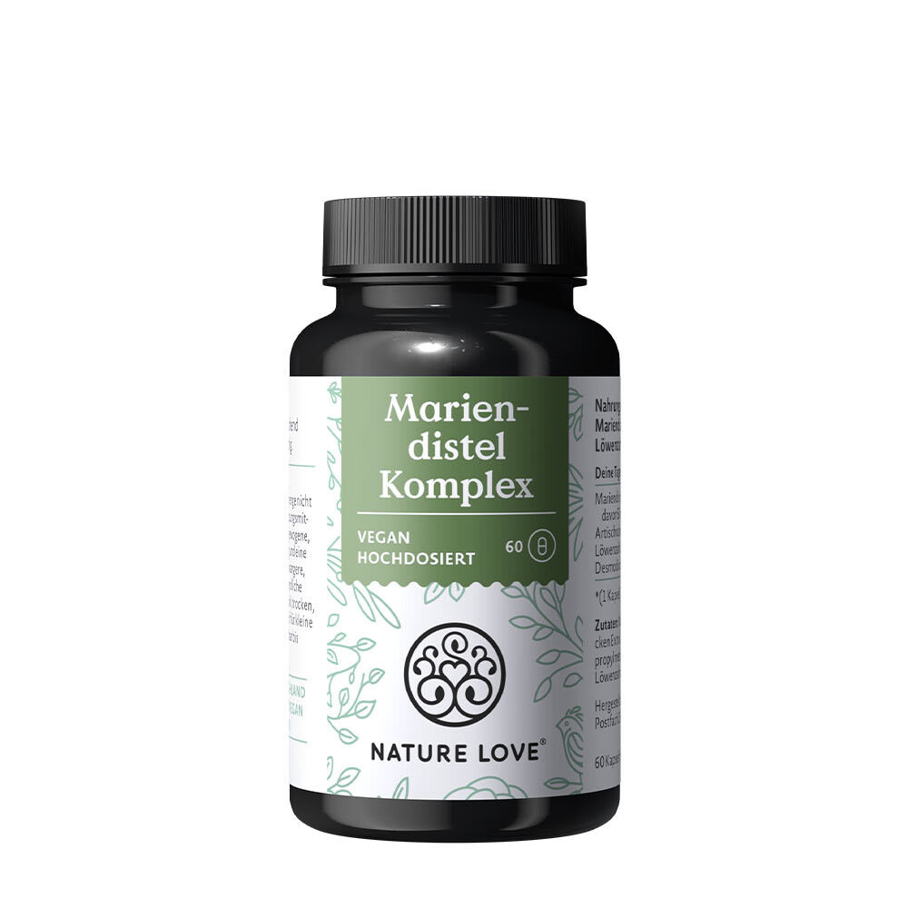 Nature Love Complesso di cardo mariano (60 capsule) - Viking Supplements