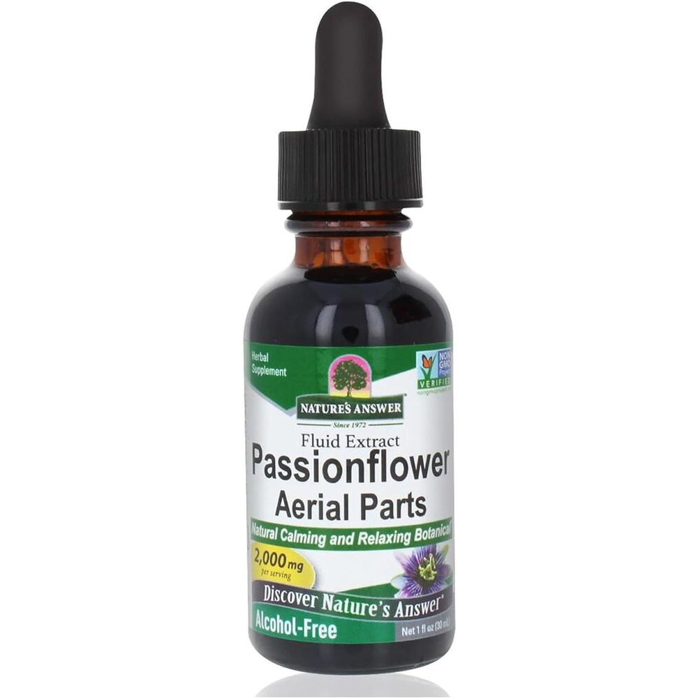 Nature's Answer Estratto di passiflora senza alcool 2000 mg 30 ml - Viking Supplements