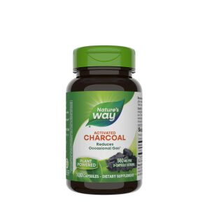 Natures Way Carbone attivo (100 capsule) - Viking Supplements