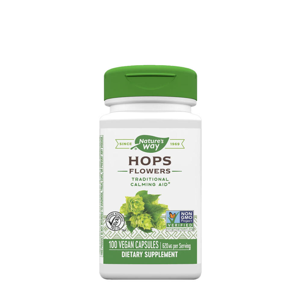 Natures Way - Fiori di luppolo (100 capsule) - Viking Supplements