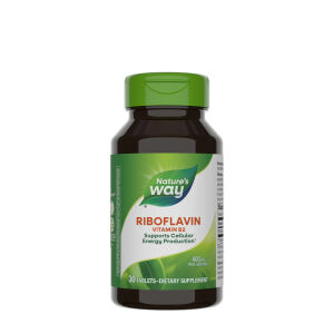 Natures Way Riboflavina Vitamina B2 (30 compresse) - Viking Supplements