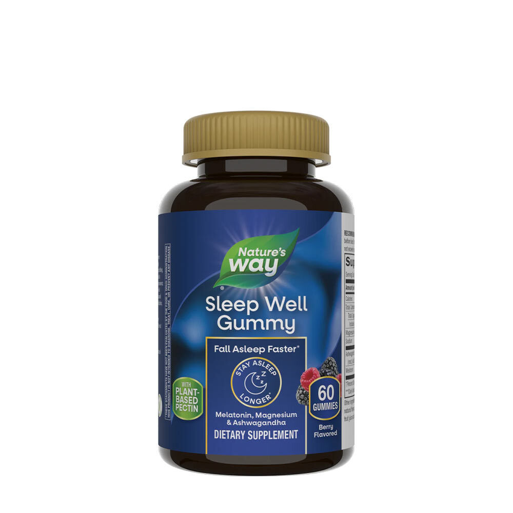 Natures Way Sleep Well Gummies (60 caramelle gommose) - Viking Supplements