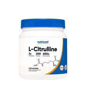 Nutricost L-citrullina (base) in polvere (600 g) - Viking Supplements