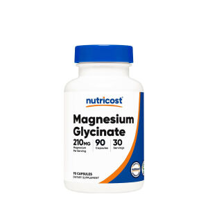 Nutricost Glicinato di magnesio 210 mg (90 capsule) - Viking Supplements