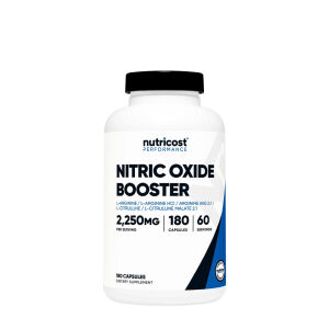 Nutricost Nitric Oxide Booster 750 mg (180 capsule) - Viking Supplements