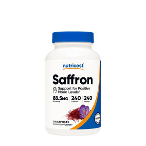 Capsule di estratto di zafferano Nutricost (240 capsule) - Viking Supplements