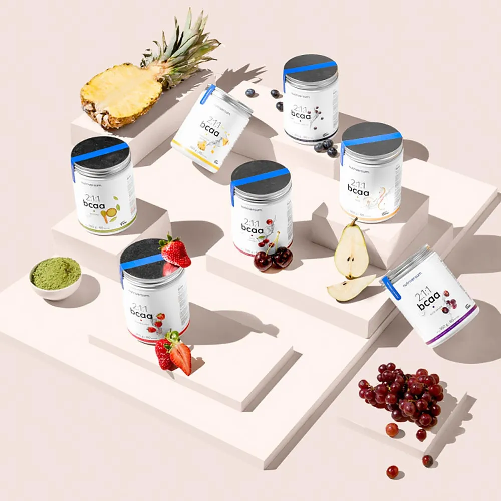 Nutriversum 2:1:1 BCAA (360 g, Matcha) - immagine 6