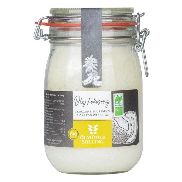 OLMUHLE SOLLING Bio Coconut oil (1000 ml/ 33.8 fl. oz.) - Viking Supplements