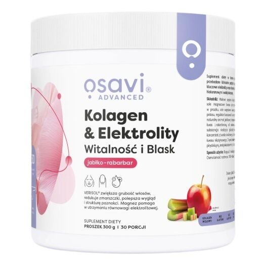 OSAVI Collagene ed elettroliti: vitalità e luminosità