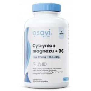 OSAVI Magnesium citrate + B6 (180 vcaps) - Viking Supplements
