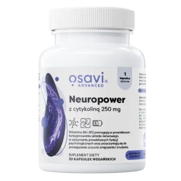 OSAVI Neuropower con citicolina 250 mg (60 capsule) - Viking Supplements