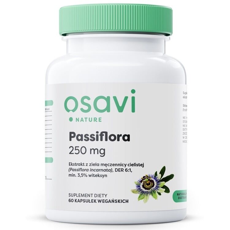 OSAVI Passiflora 250 mg (60 capsule) - Viking Supplements