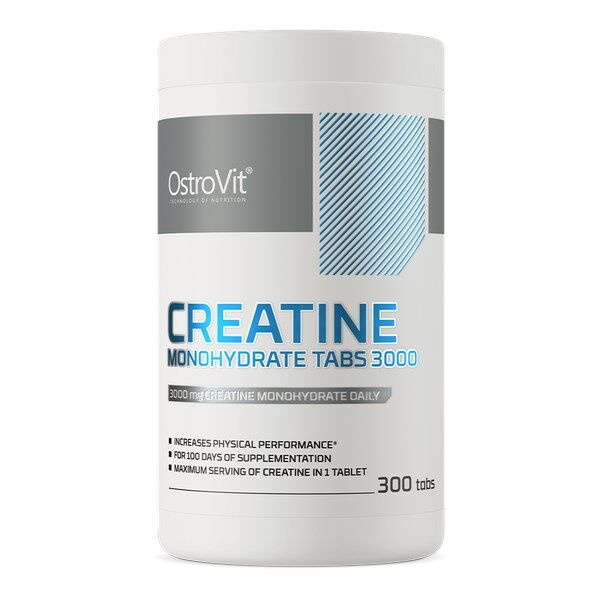 OSTROVIT Creatine Monohydrate 3000 mg (300 tabs) - Viking Supplements