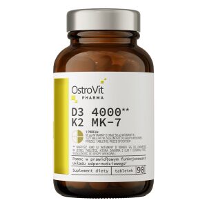 OSTROVIT Pharma D3 4000 K2 MK-7 (90 compresse) - Viking Supplements