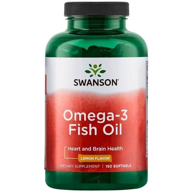 Olio di pesce ricco di omega-3