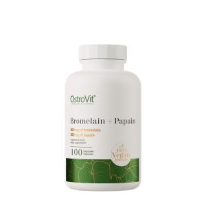 Ostrovit Bromelina + Papaina 100% Vege (100 capsule) - Viking Supplements