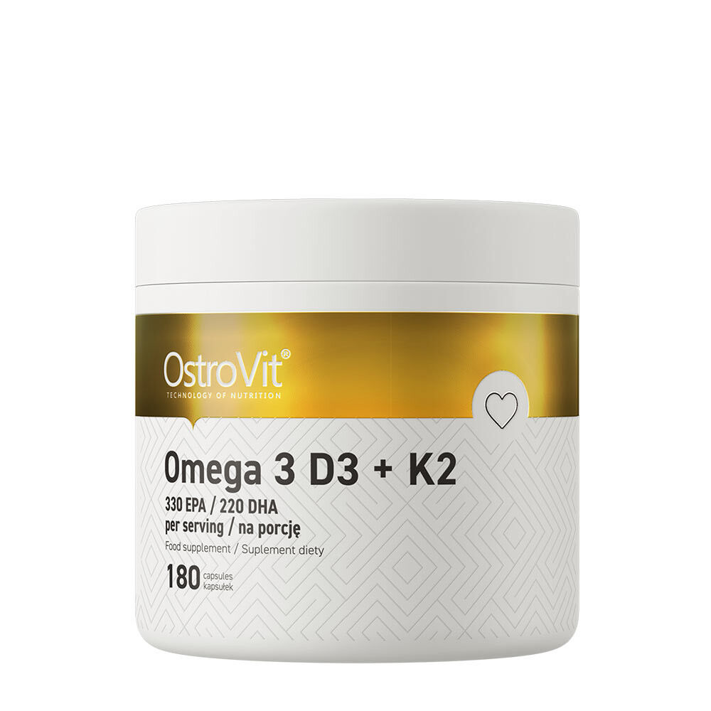 Ostrovit Omega 3 D3+K2 (180 capsule) - Viking Supplements