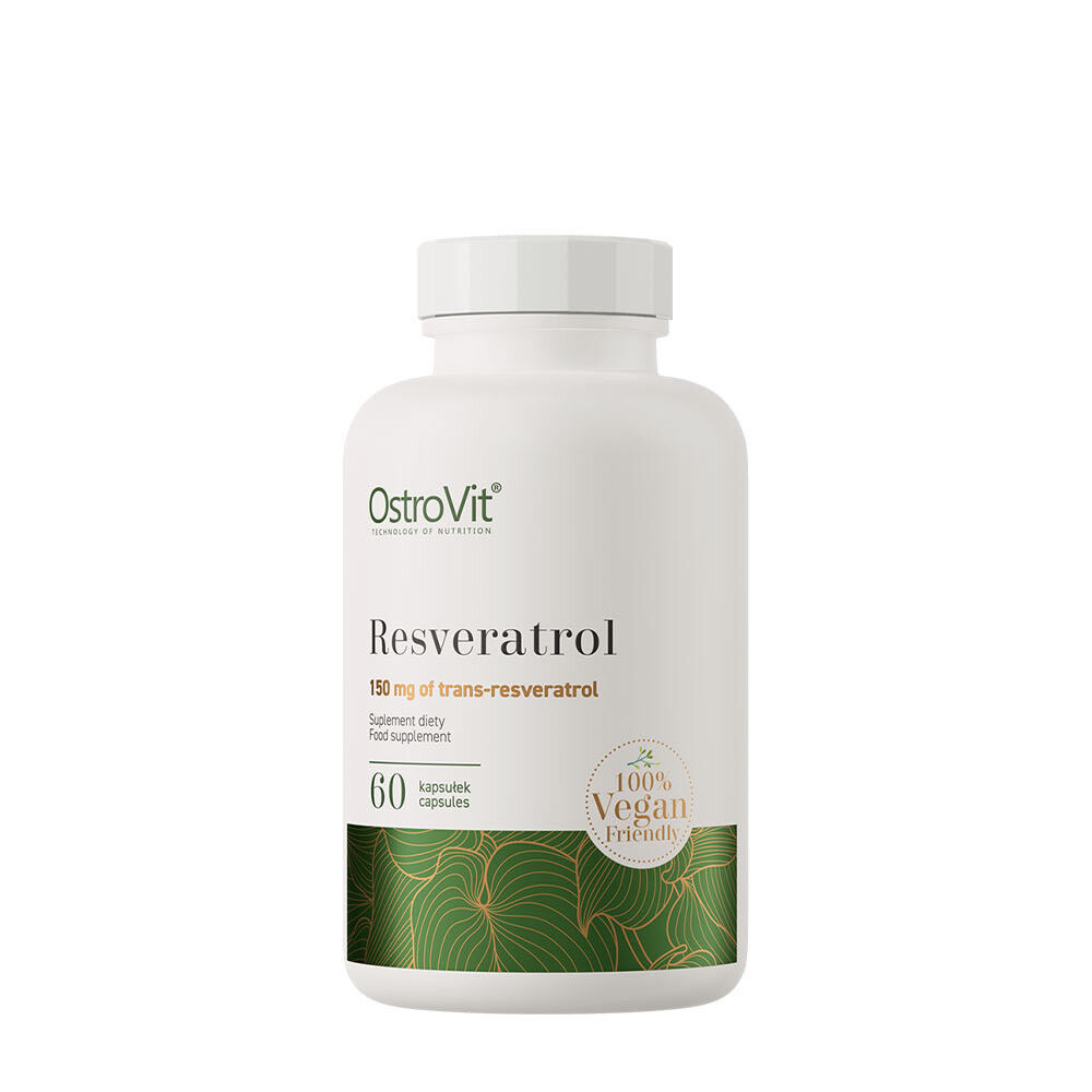 Ostrovit Resveratrol VEGE (60 Veg Capsules) - Viking Supplements