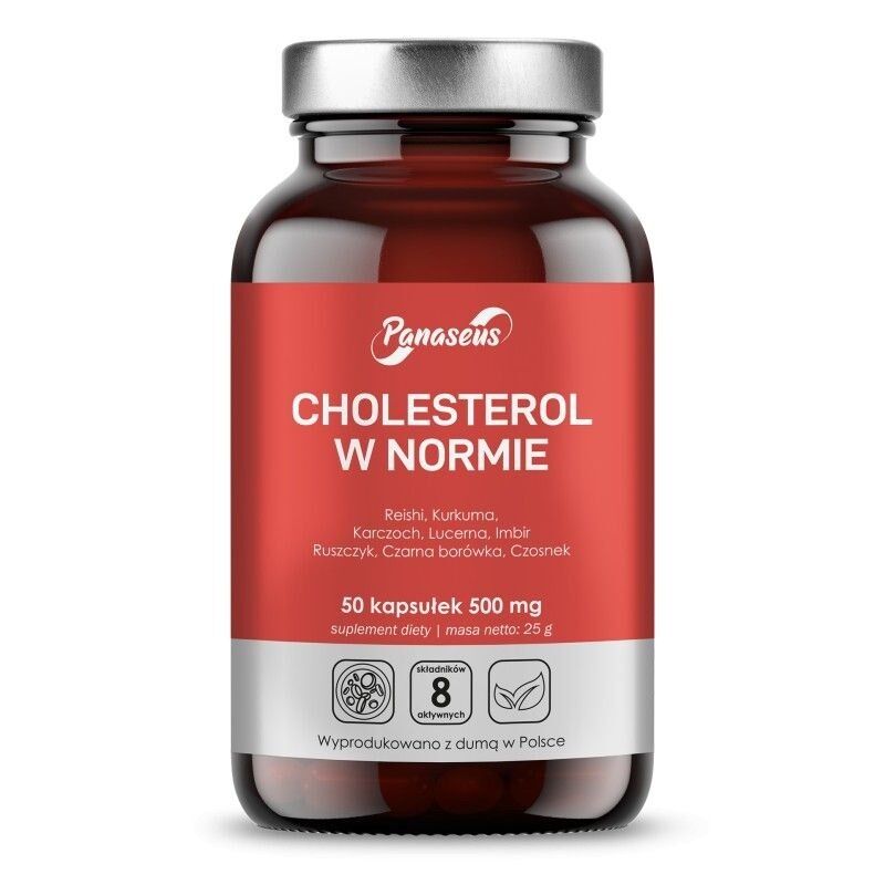 PANASEUS Colesterolo normale (50 capsule) - Viking Supplements