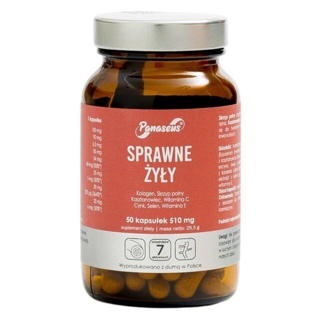PANASEUS Vene efficienti (50 capsule) - Viking Supplements
