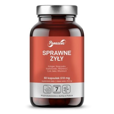 PANASEUS Efficient veins (50 caps) - Viking Supplements