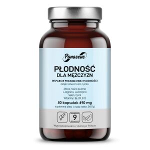 PANASEUS Fertilità maschile (50 capsule) - Viking Supplements